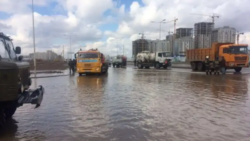 Аким Астаны рассказал о системе ливневой канализации в столице