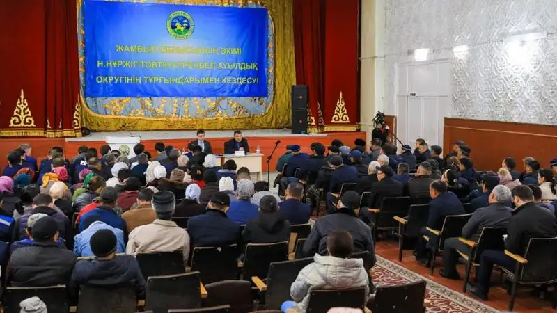 Нуржан Нуржигитов выслушал вопросы и предложения жуалынцев