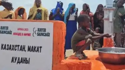 Колодец питьевой воды установили в Африке атырауские волонтеры 