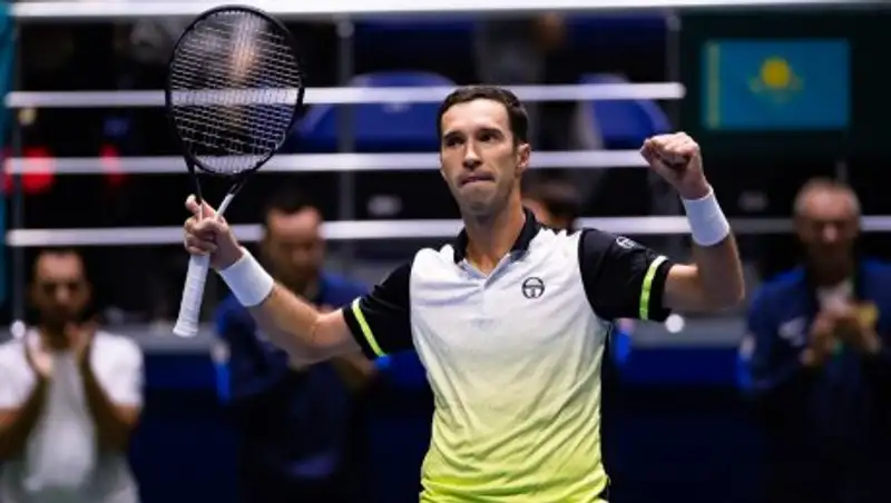 Казахстан вышел в финал Кубка Дэвиса уверенно победив команду Португалии со счетом 3:1