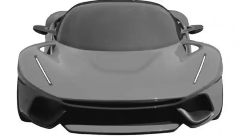 Новая версия LaFerrari замечена на патентных изображениях