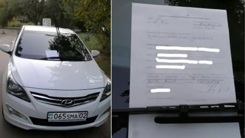 Почти 13 тысяч водителей оштрафованы за неправильную парковку в Алматы