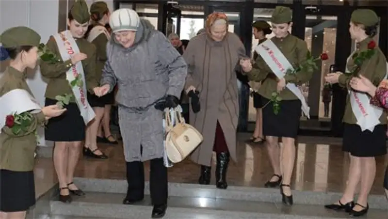 В Акмолинской области дан старт началу празднования 70-летия Победы в ВОВ