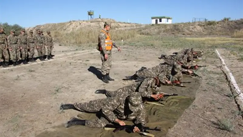 В Алматы завершились учебные сборы с офицерами запаса