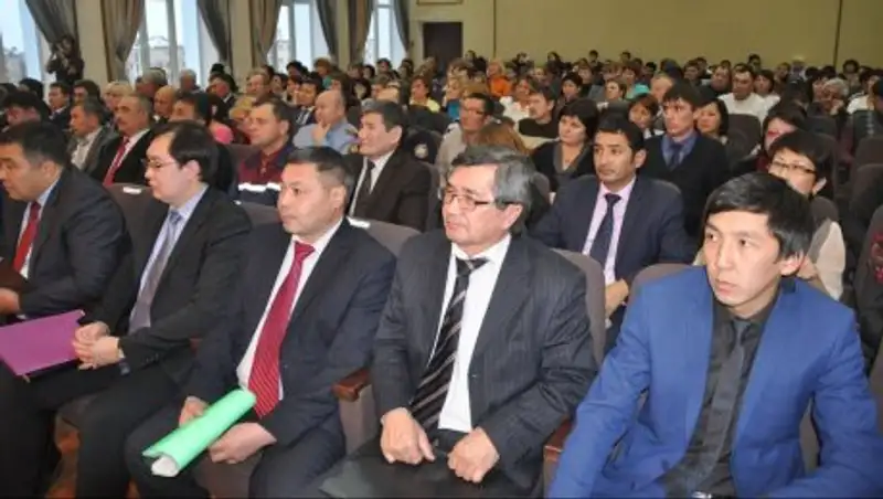 В Карагандинской  области прошло чествование строителей