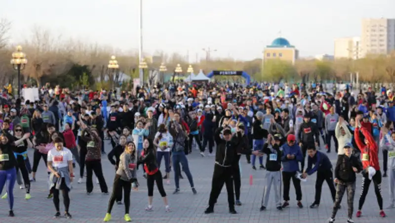 Три тысячи участников собрал ежегодный "Atyrau Marathon 2019"