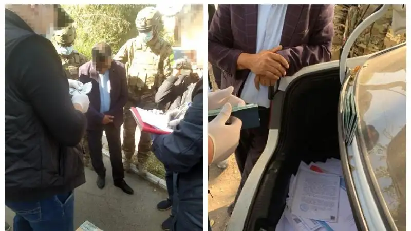 КНБ задержал иностранца, который подделывал паспорта гражданам Афганистана