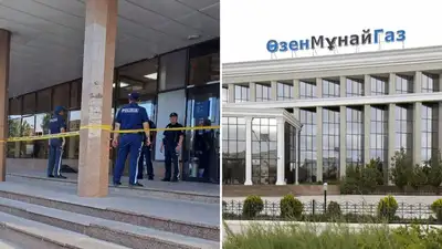 полиция, "Озенмунайгаз", фото - Новости Zakon.kz от 23.06.2023 18:37