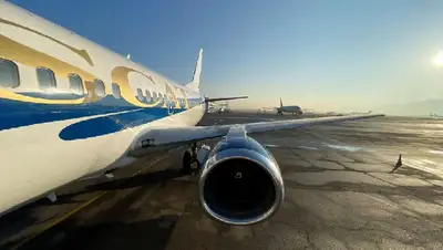 самолет, SCAT , фото - Новости Zakon.kz от 17.03.2022 10:09