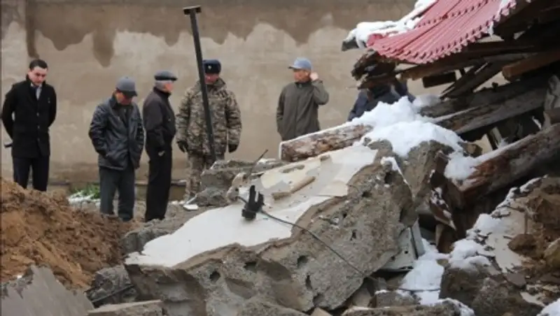 Установлена причина взрыва дома в Шымкенте