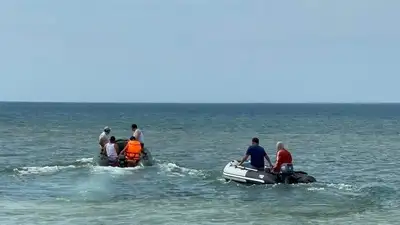 поиск пропавшего рыбака, фото - Новости Zakon.kz от 02.08.2023 21:11