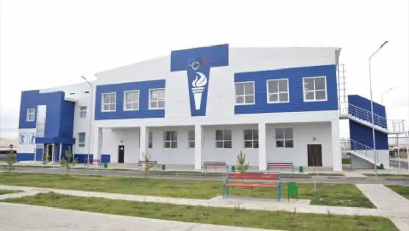 Современный физкультурно-оздоровительный комплекс открылся в Жамбылском районе