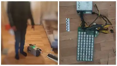 Атбасар, житель, криптовалюта, оборудование, полиция, комментарий, фото - Новости Zakon.kz от 25.04.2022 12:08