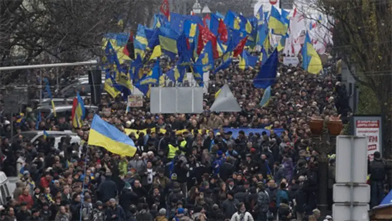 Киев: протестующих больше, чем в дни «Оранжевой революции»