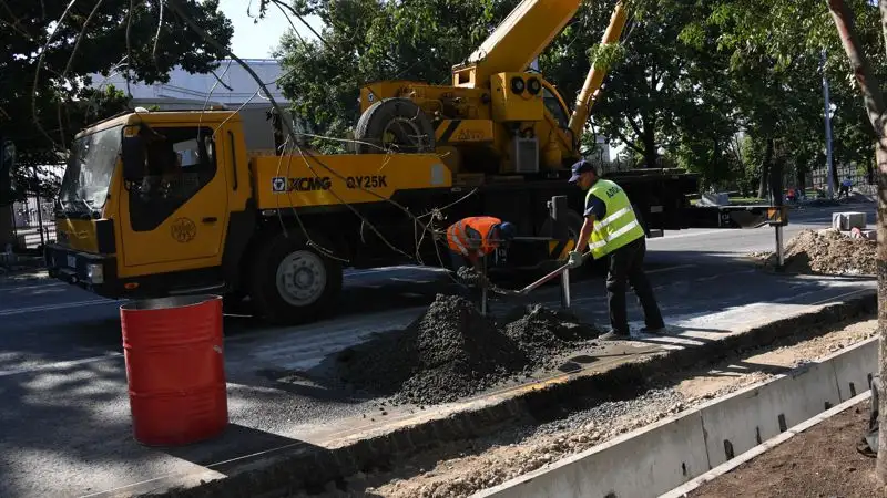 Участок улицы Московская в Астане закрыли на ремонт