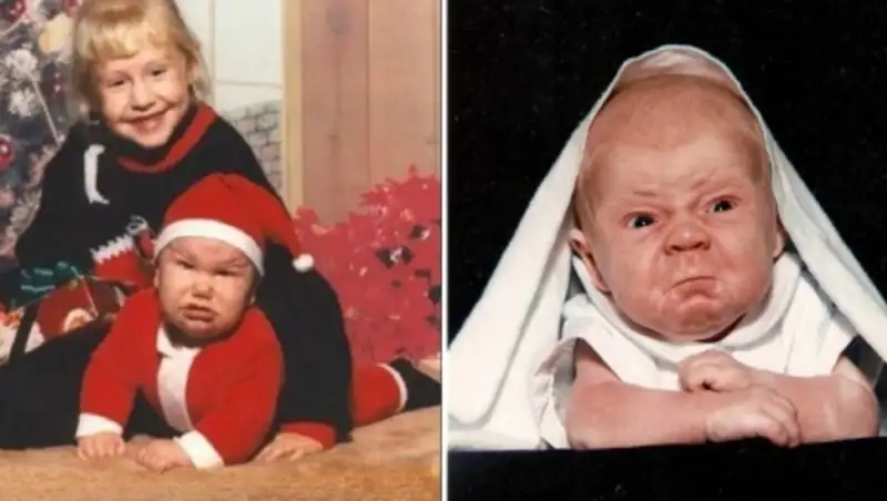 18 самых странных и неудачных детских фотографий