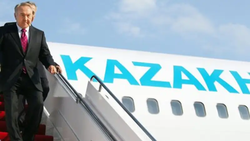 Назарбаев находится с рабочей поездкой в Восточном Казахстане