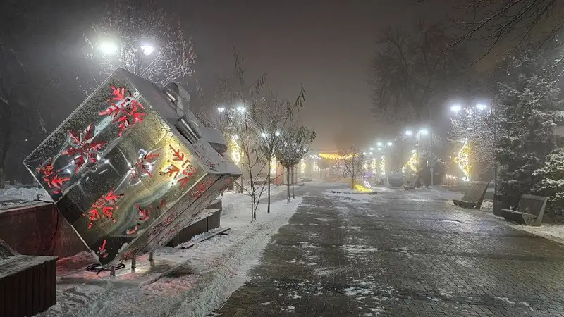 Сильные осадки, туман и гололед ожидаются в Казахстане