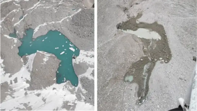 Моренные озера Алматы перешли в зимний режим - ДЧС