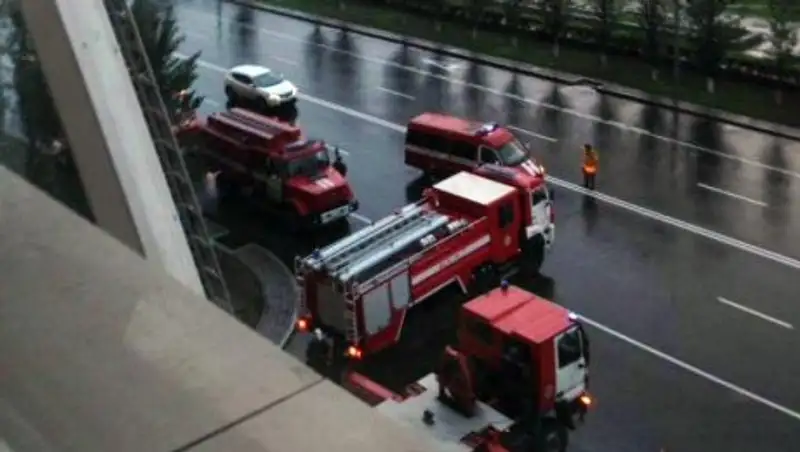 Пожар в столичном ЖК «Хайвил»: виновных не нашли