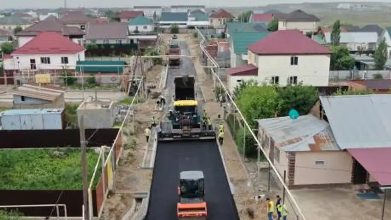 В каких районах Алматы построят новые дороги
