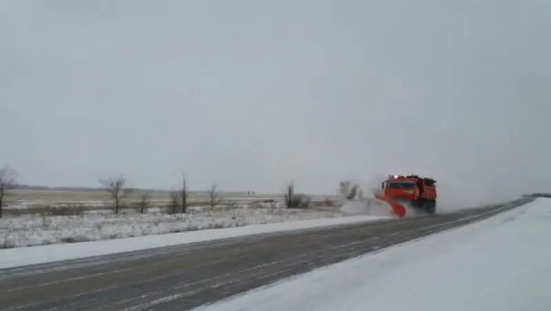 Из-за непогоды закрыта трасса Ушарал-Достык
