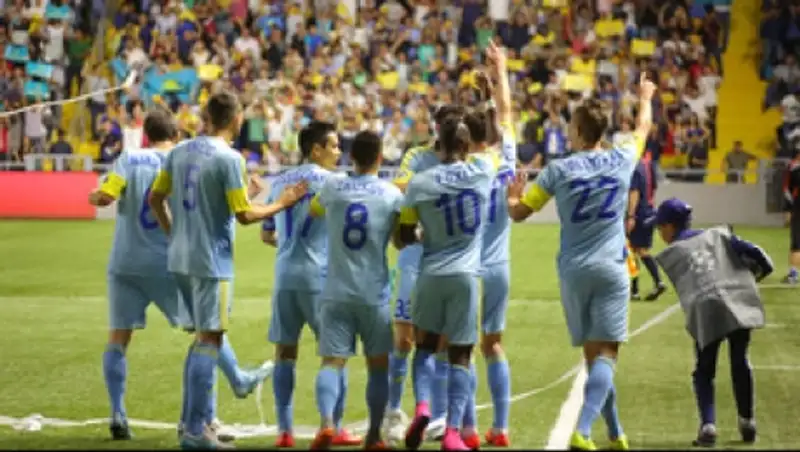 «Астана» сравнивает счет в матче плей-офф Лиги чемпионов