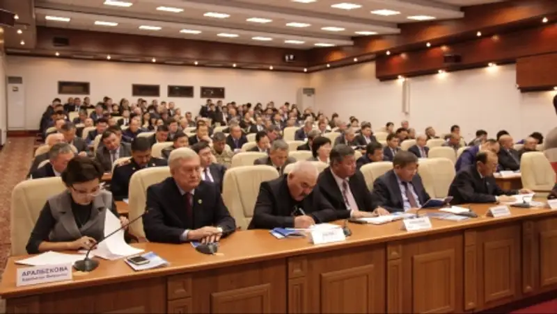 В Жамбылской области прошло заседание актива области по Посланию Президента 