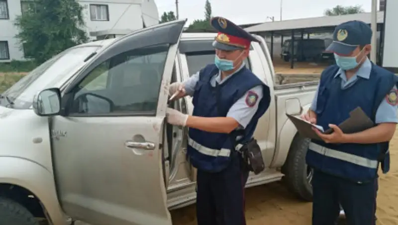 Пьяного угонщика дорого внедорожника задержали в Актюбинской области