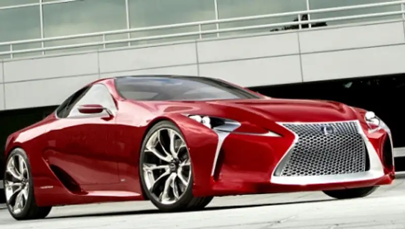 Серийный вариант спорткупе Lexus LF-LC покажут в Детройте