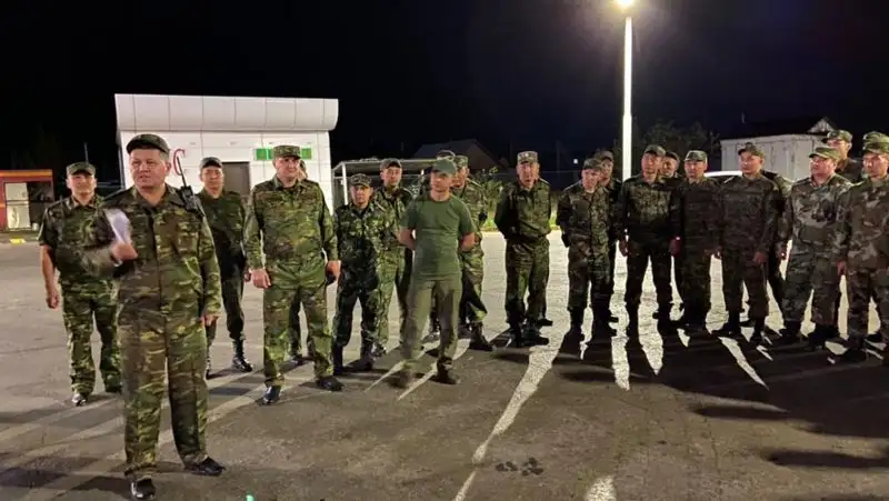 Столичные огнеборцы выехали на помощь в Костанайскую область