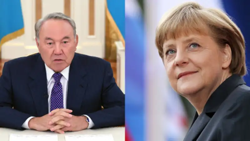 Ангела Меркель с уважением восприняла заявление Назарбаева об отставке