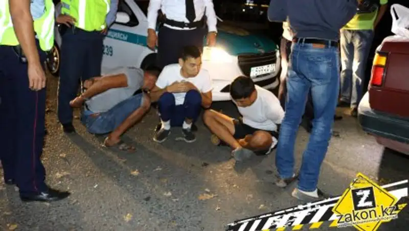 Воров автомобильных зеркал задержали в Алматы