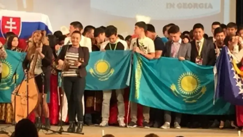 Юные изобретатели из Казахстана завоевали рекордное количество призовых мест в Грузии 