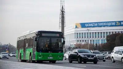 Четыре автобусных маршрута в Алматы временно изменят схему движения, фото - Новости Zakon.kz от 01.10.2022 19:32
