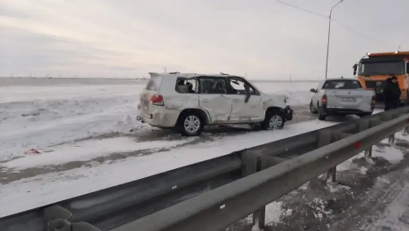 Женщина с ребенком погибли на трассе Павлодар-Кызылорда