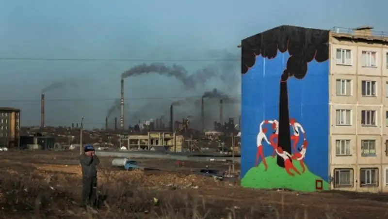 Г.Ашимов: автора гигантского граффити в Темиртау привлекать к ответственности не будут