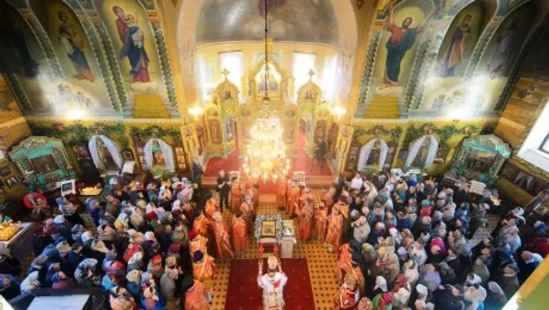 Чудотворная икона «Умягчение злых сердец» уже в Казахстане