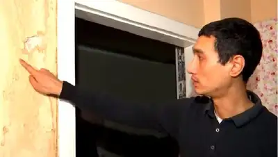 Шымкентсткую многоэтажку полностью залило дождем, фото - Новости Zakon.kz от 30.11.2022 06:21