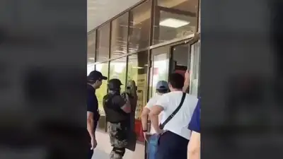 захват банка, фото - Новости Zakon.kz от 18.06.2023 15:30