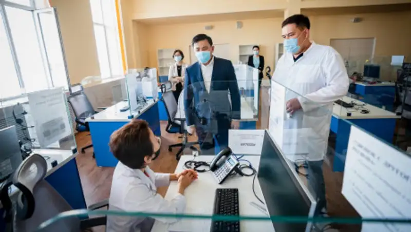 Ситуационный центр распределил 750 пациентов с КВИ по стационарам в Нур-Султане