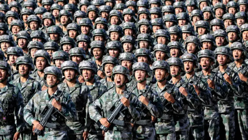 Китай наращивает военные расходы