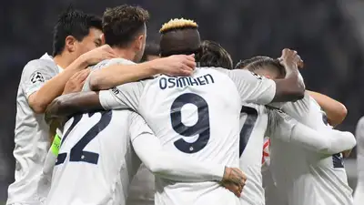 "Наполи" одолел "Айнтрахт" в первом матче 1/8 финала Лиги чемпионов, фото - Новости Zakon.kz от 22.02.2023 04:14