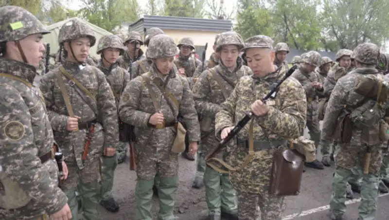Алматинские курсанты показали, на что они способны