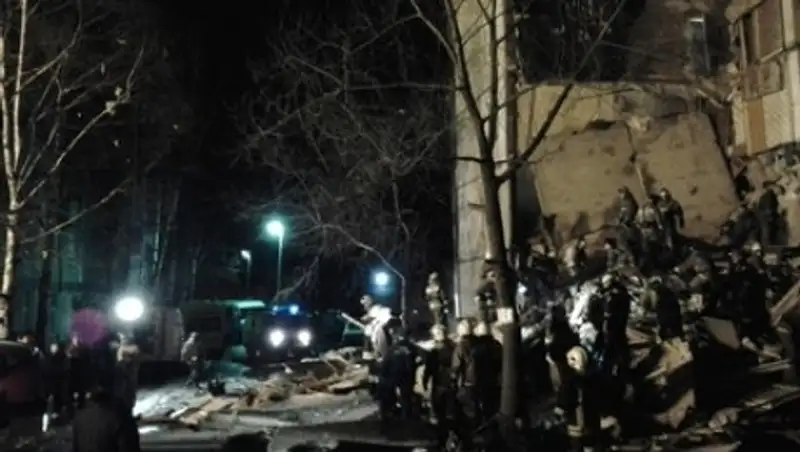 В России в жилом доме взорвался газ