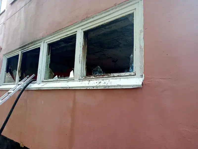 пожар , фото - Новости Zakon.kz от 16.10.2023 16:42