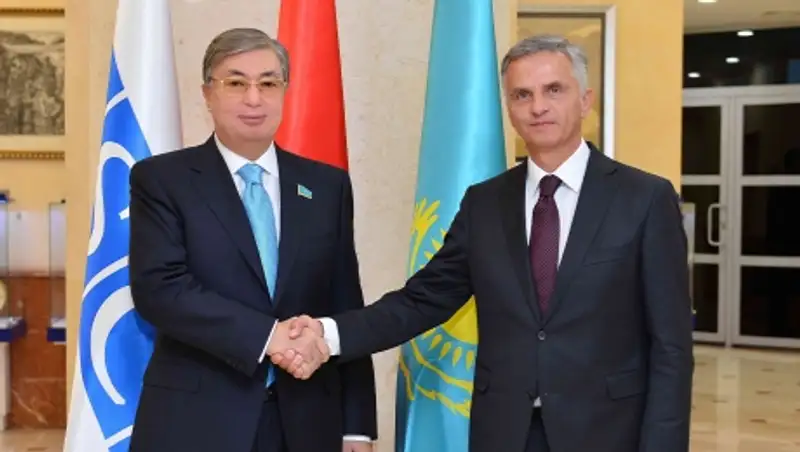 Председатель Сената К.Токаев встретился с Президентом Швейцарии