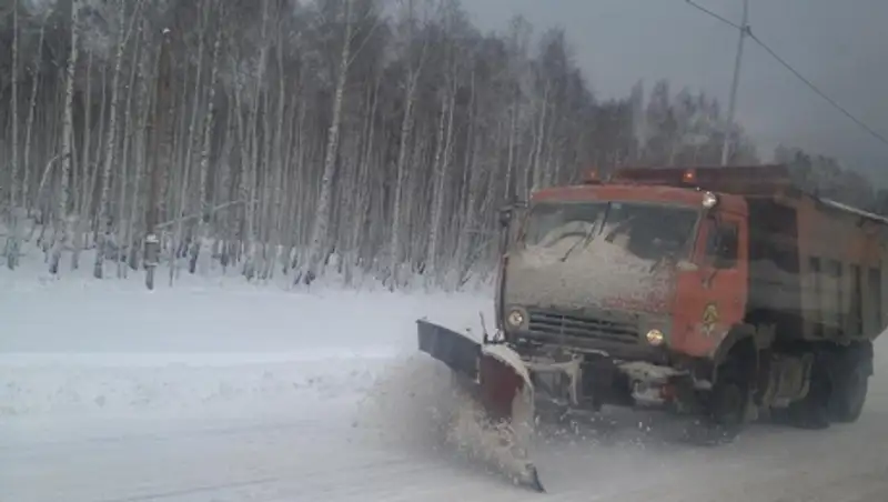 В Акмолинской, Карагандинской  областях сохраняется ограничение движения автотранспорта