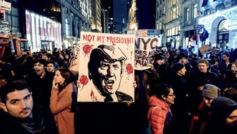 На инаугурацию Трмпа его противники планируют устроить массовые протесты