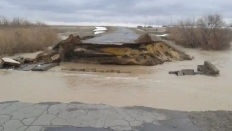 Паводки в Костанайской области